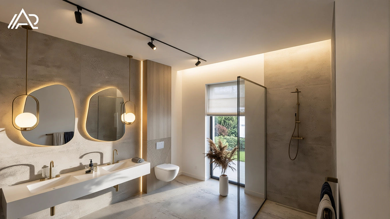 Projekt wnętrza pokoju gościnnego