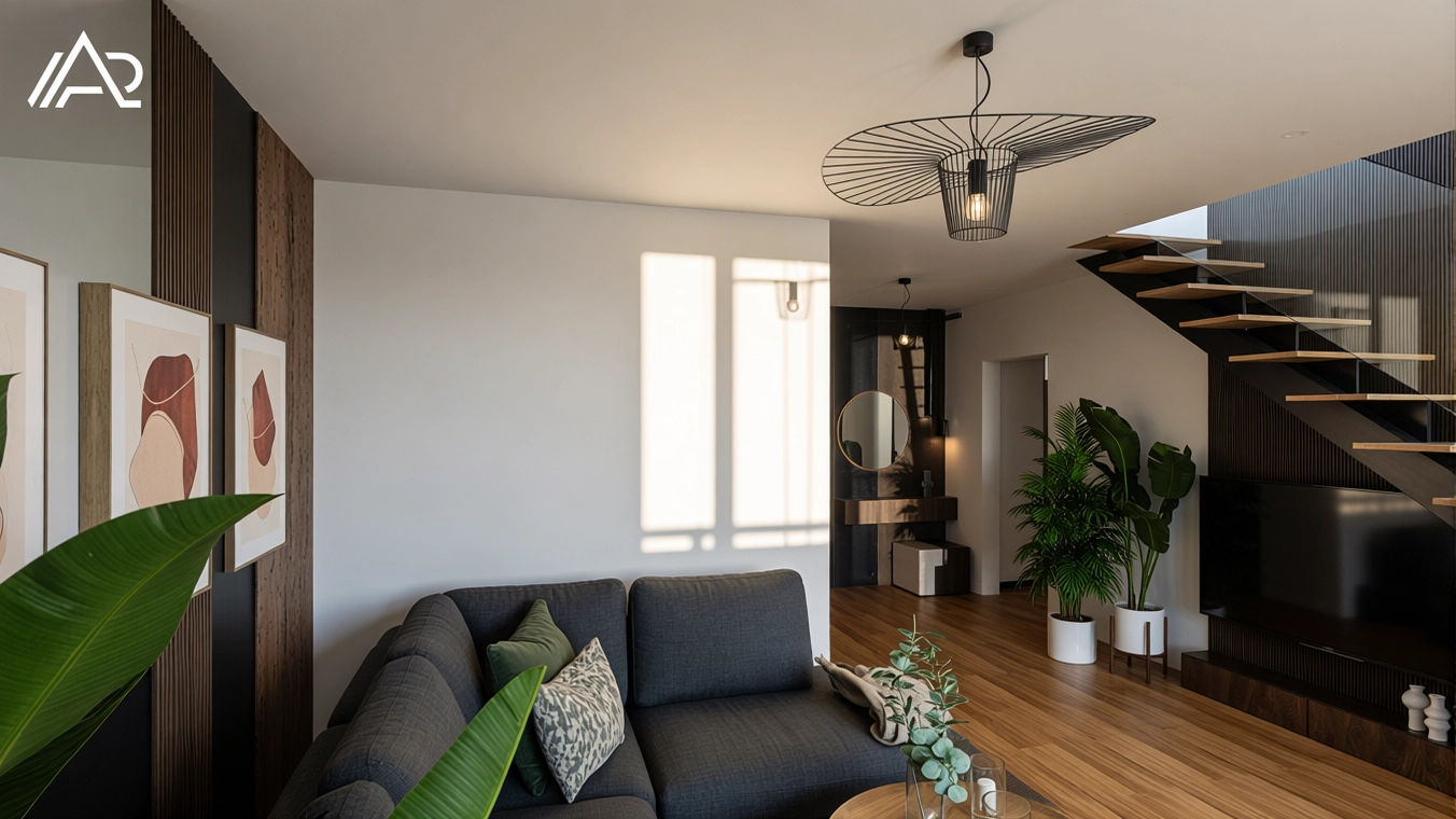 Studio projektowania architektury wnętrz w Katowicach Projekt pokoju gościnnego