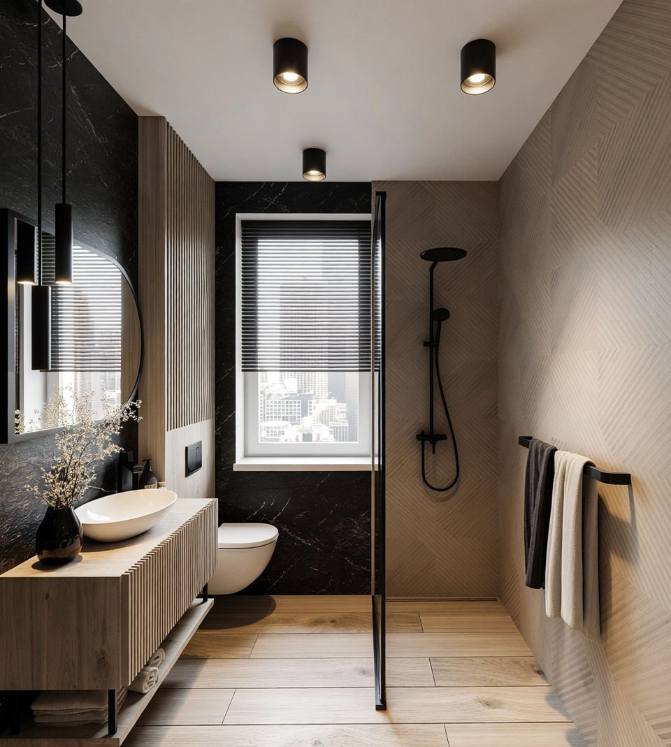 Projekt wnętrza łazienki